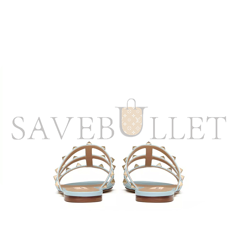 Va1e*ntin0 rockstud flat slide sandal 5w2s0c49vod_zj4