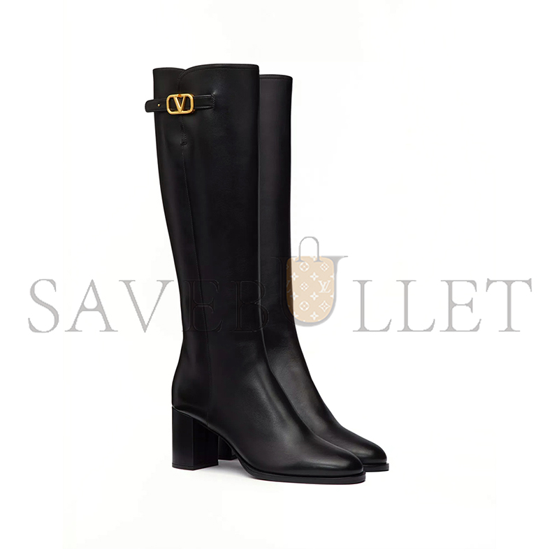 Va1e*ntin0 vlogo signature calfskin boot 70mm 5w2s0hy0dsh_0no