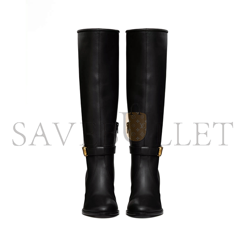 Va1e*ntin0 vlogo signature calfskin boot 75mm 5w0s0kr5sgq_0no