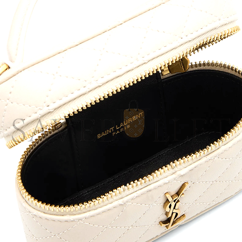 Y*L mini gaby leather vanity bag 8192851el07 (12*8*4cm)