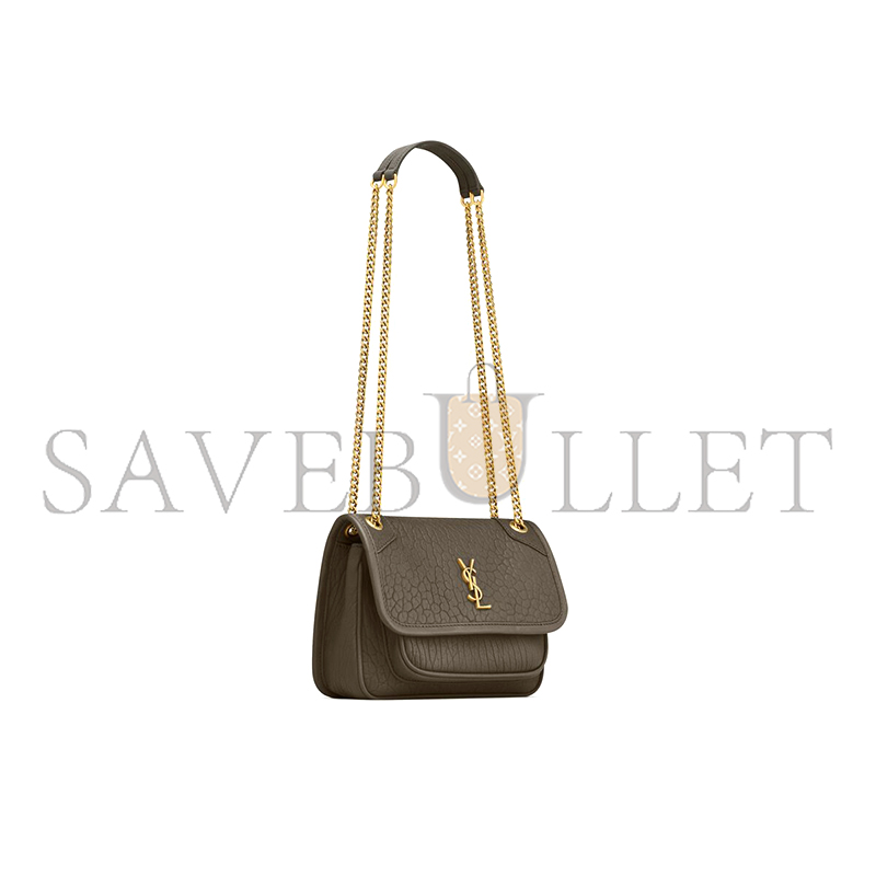 Y*L niki mini in grained lambskin 828736aacyt3212 (18*12.5*5cm)