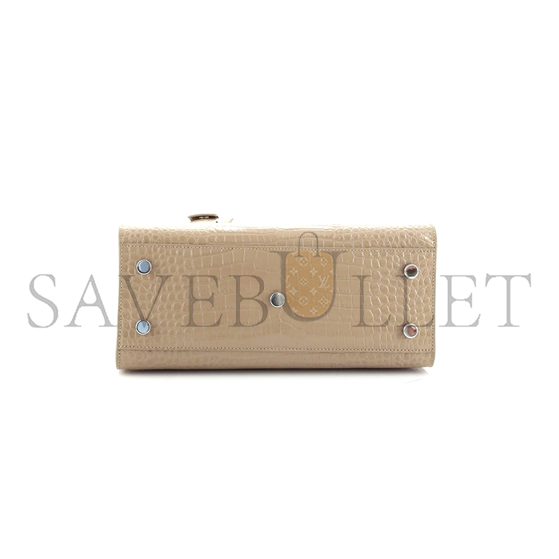 Y*L sac de jour croc embossed leather lu84212960252 (26*20.5*12.5cm)