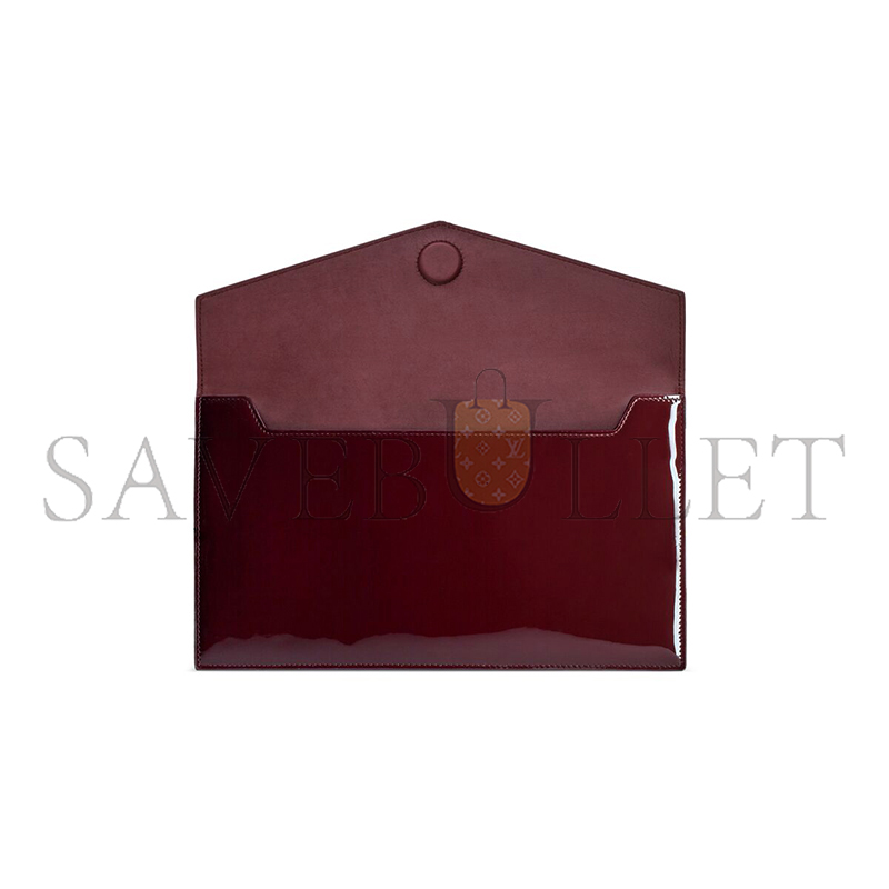 Y*L uptown pouch in patent leather 565739b870w6413 (27*16*2cm)