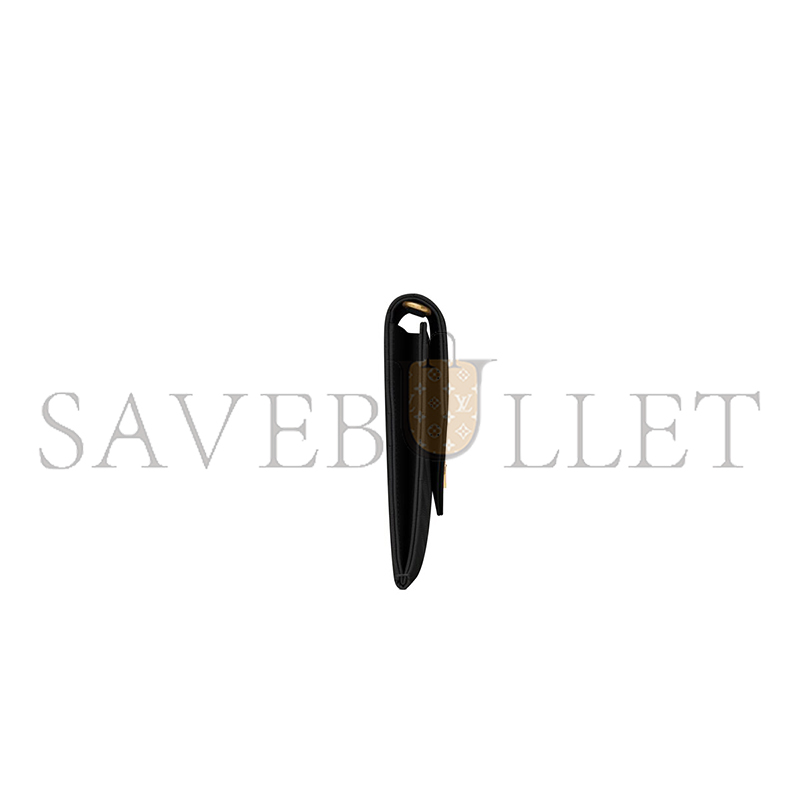 Y*L cassandre matelassÉ flap pouch in grain de poudre leather 617662bow011000 (21*16*3cm)