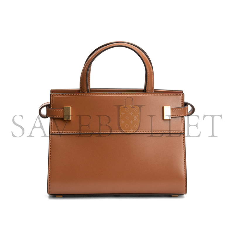 Y*L manhattan nano tote black in smooth leather 5937410sxpw (21*16*9cm)