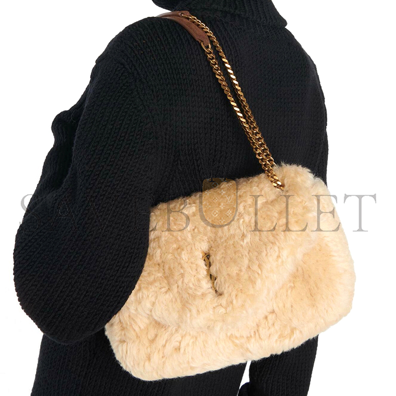 Y*L calypso shearling chain shoulder bag 734153682974 (26*14*7cm)