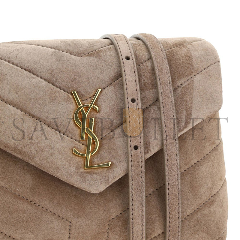 Y*L toy loulou shoulder bag in suede 6784011u8212346 (20*14*7cm)