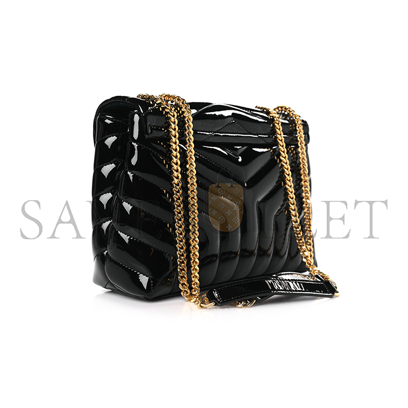 Y*L loulou small chain bag in patent leather 4946992iu211000 (23*17*9cm)