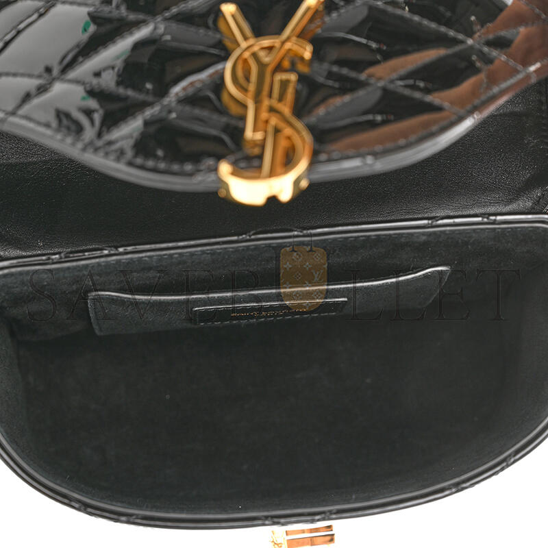 Y*L june box bag in patent leather 710080544120 (19*15*8cm)