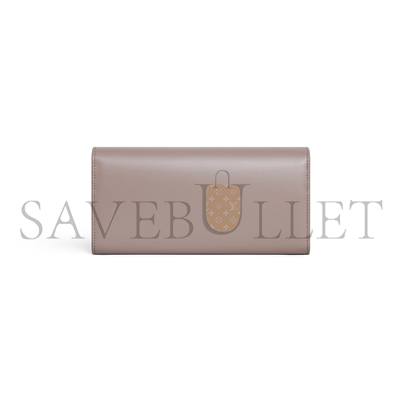 Ce1i*e large wallet triomphe in shiny calfskin 10e313dpv.10bl (19*10*3cm)