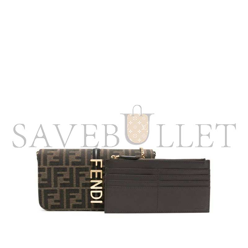 F**di graphy wallet on chain (21*11*4cm)