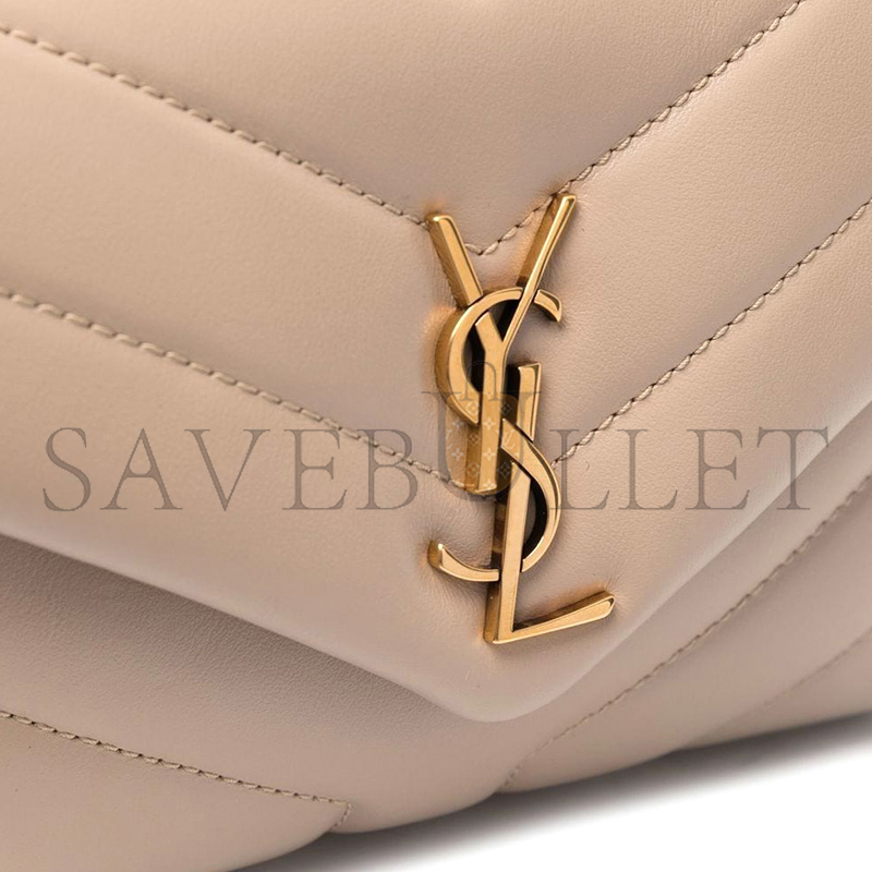 Y*L toy loulou shoulder bag in quilted leather 678401dv7072721 (20*14*7cm)