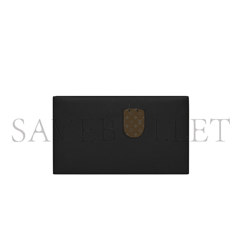 Y*L uptown pouch in grain de poudre leather 5657391gf0j1000 (27*16*2cm)