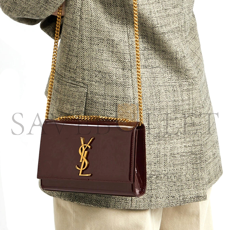 Y*L kate small chain bag in patent leather 469390b870w2235 (20*12.5*5cm)