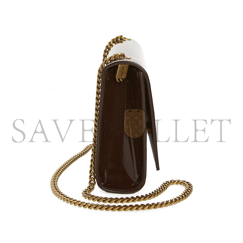 Y*L kate medium chain bag in patent leather 364021512204 (24*14.5*5.5cm)