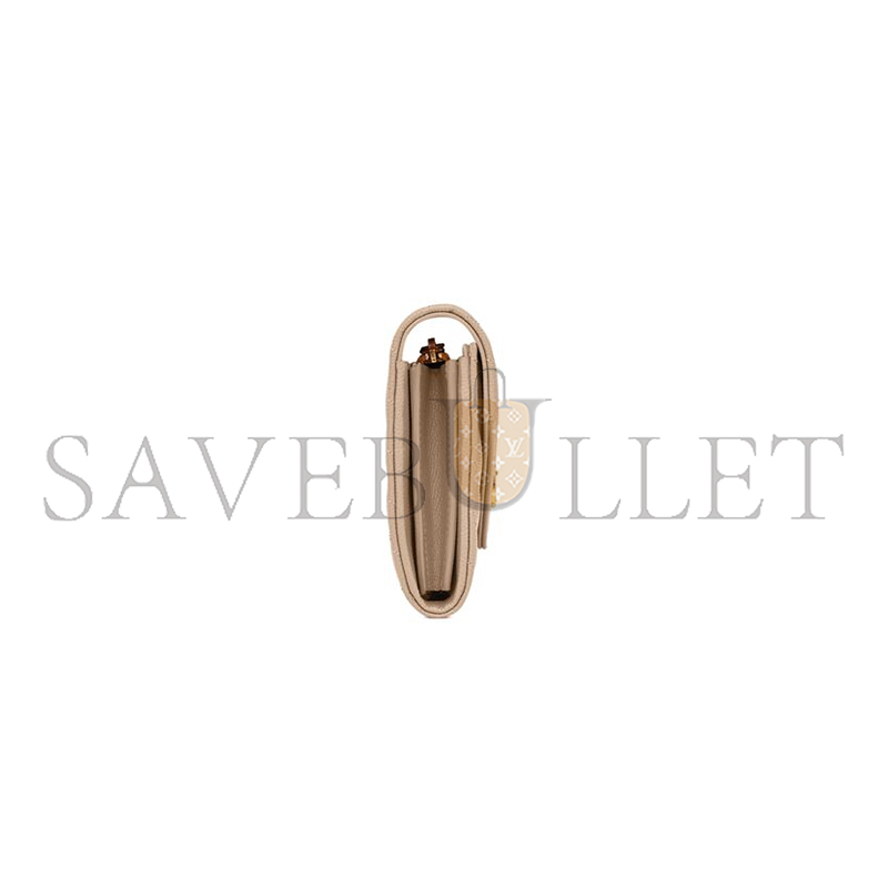 Y*L cassandre matelassÉ large flap wallet in grain de poudre leather 372264bow012721 (19*11*3cm)