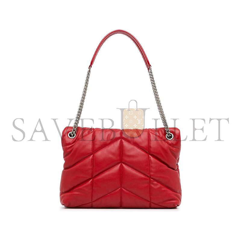 Y*L puffer medium chain bag in quilted lambskin 5774751el006805 (35*23*13.5cm)