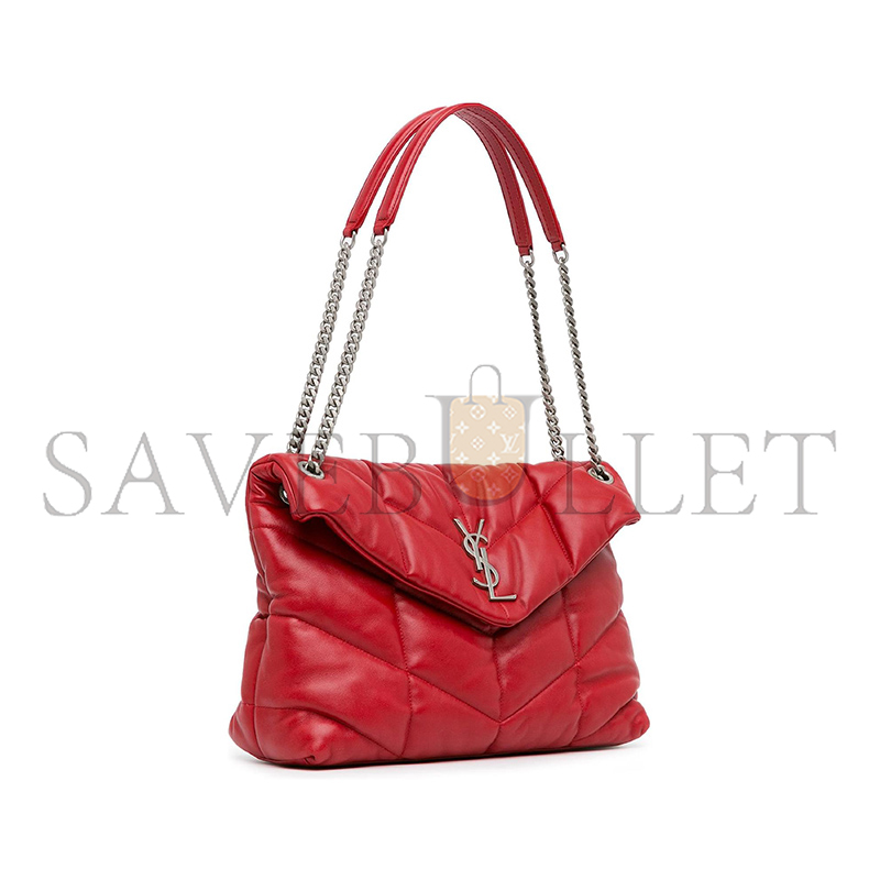 Y*L puffer medium chain bag in quilted lambskin 5774751el006805 (35*23*13.5cm)