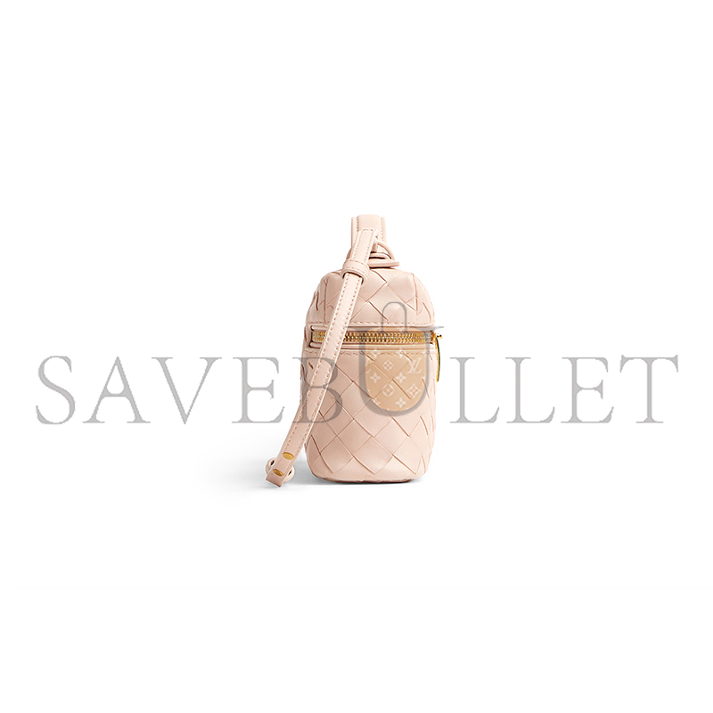 bo*te*ga Ve*ne*ta bang bang intrecciato leather vanity case 789109v3iv16805 (22*12.5*5cm)