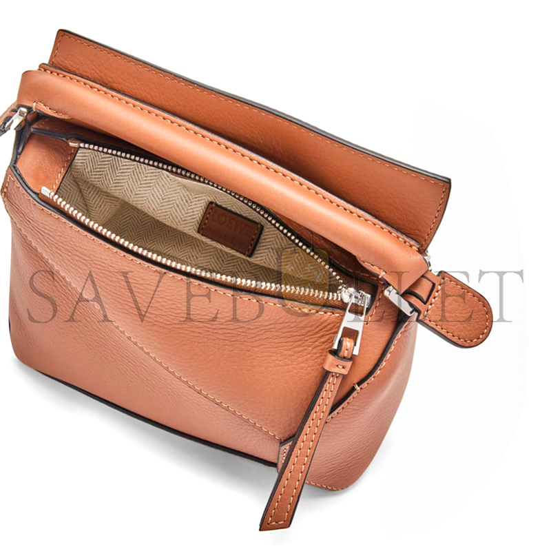 L0ew* mini puzzle edge bag in classic calfskin a510p88x26-2530 (18*12.5*8cm)