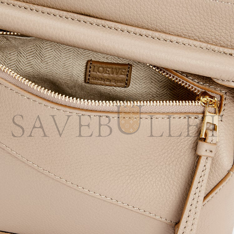 L0ew* mini puzzle edge bag in soft grained calfskin a510p60x30-2150 (18*12.5*8cm)