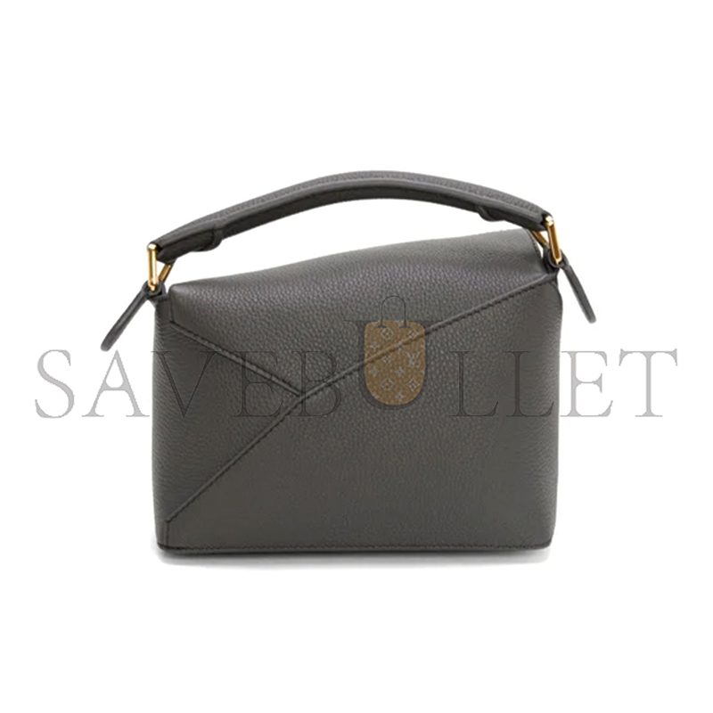 L0ew* mini puzzle edge bag in soft grained calfskin a510p88x16-1220 (18*12.5*8cm)