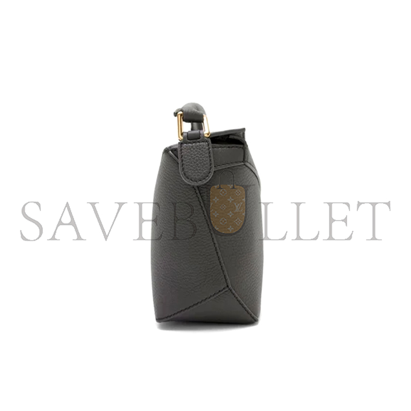 L0ew* mini puzzle edge bag in soft grained calfskin a510p88x16-1220 (18*12.5*8cm)