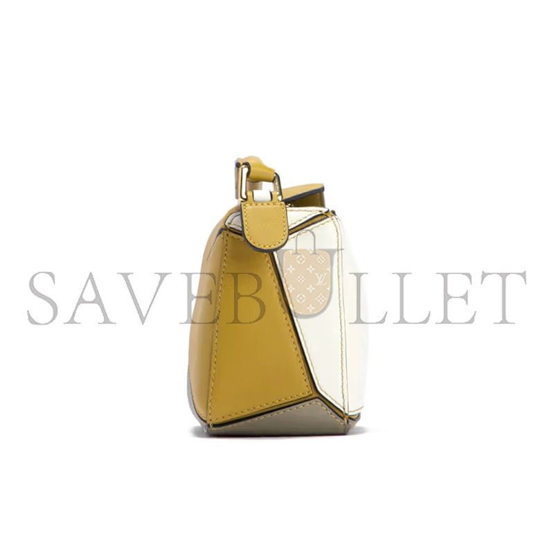 L0ew* mini puzzle edge bag in classic calfskin a510s21x55-4025 (18*12.5*8cm)