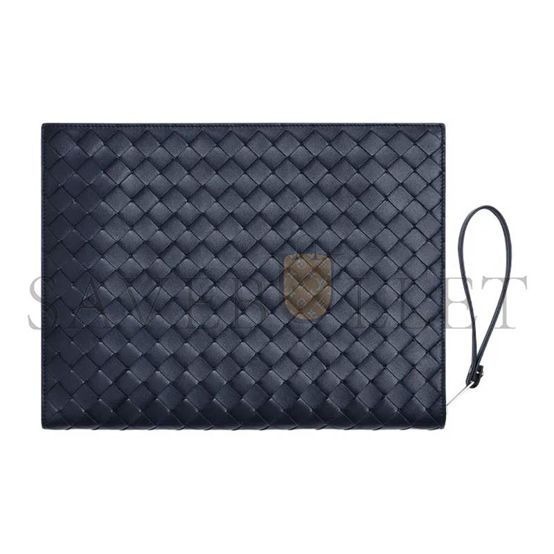 bo*te*ga Ve*ne*ta intrecciato document case with wristlet 732638v2e418838 (32*24*3cm)