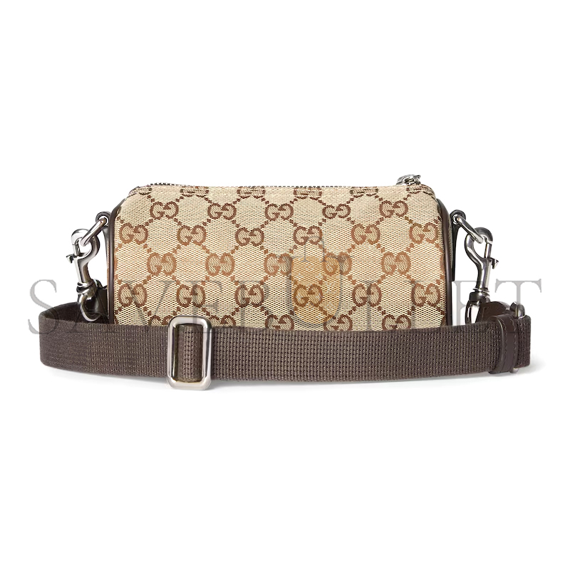 G*u*i gg canvas mini cylinder bag 834269 (17*8*8cm)