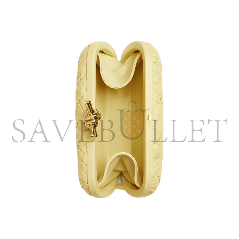bo*te*ga Ve*ne*ta knot minaudiÈre clutch 717622v2h417455 (20.5*12.5*6cm)