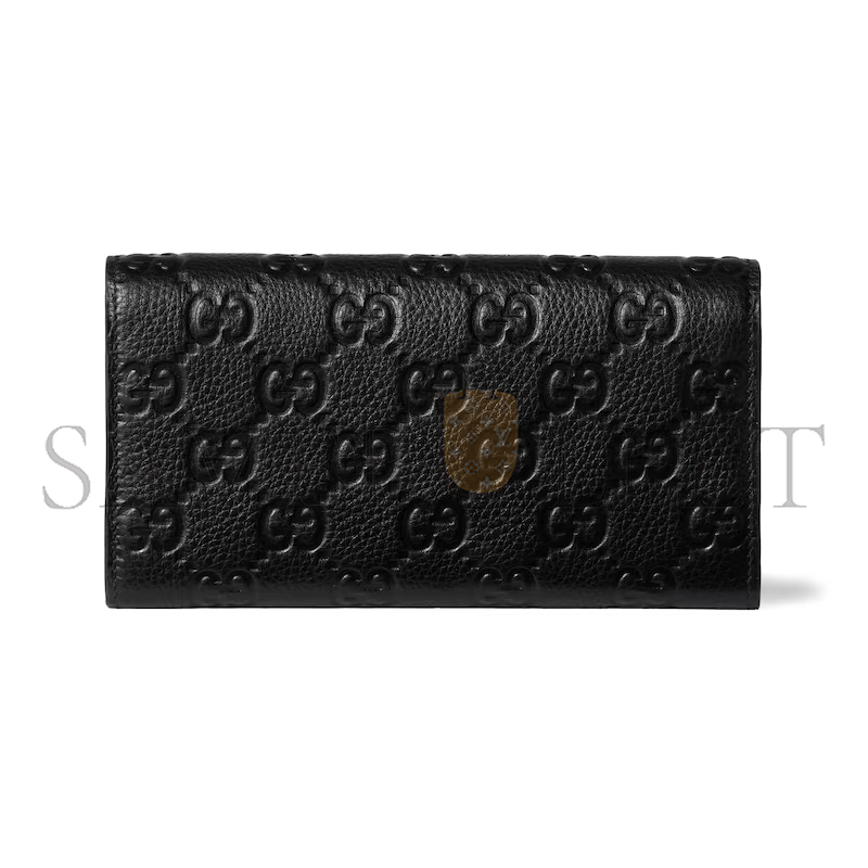 Gvc*1 gg emblem continental wallet 815922 (19*10*2.5cm)