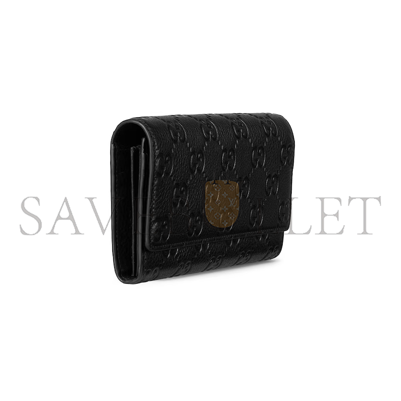 Gvc*1 gg emblem continental wallet 815922 (19*10*2.5cm)