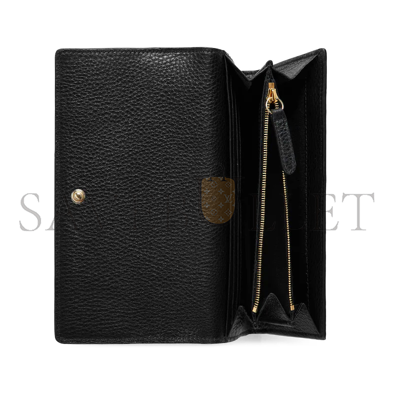 Gvc*1 gg emblem continental wallet 815922 (19*10*2.5cm)