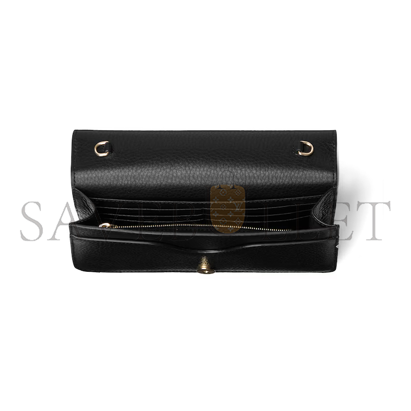 G*u*i gg emblem wallet on chain 818705 (20*12.5*4cm)