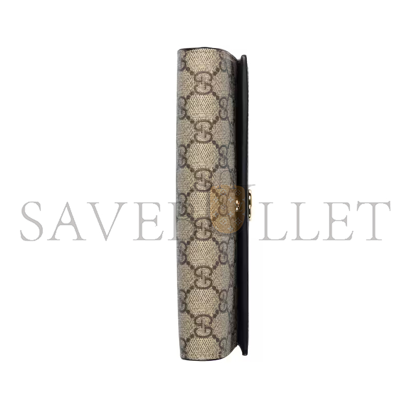 G*u*i gg marmont bi-color wallet on chain ‎546585 (19*10cm)