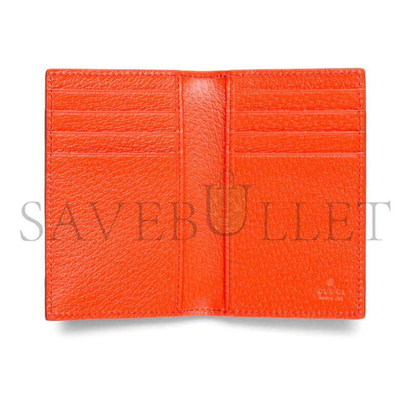 Gvc*1 orange interior gg long card case 768249 (15*12cm)