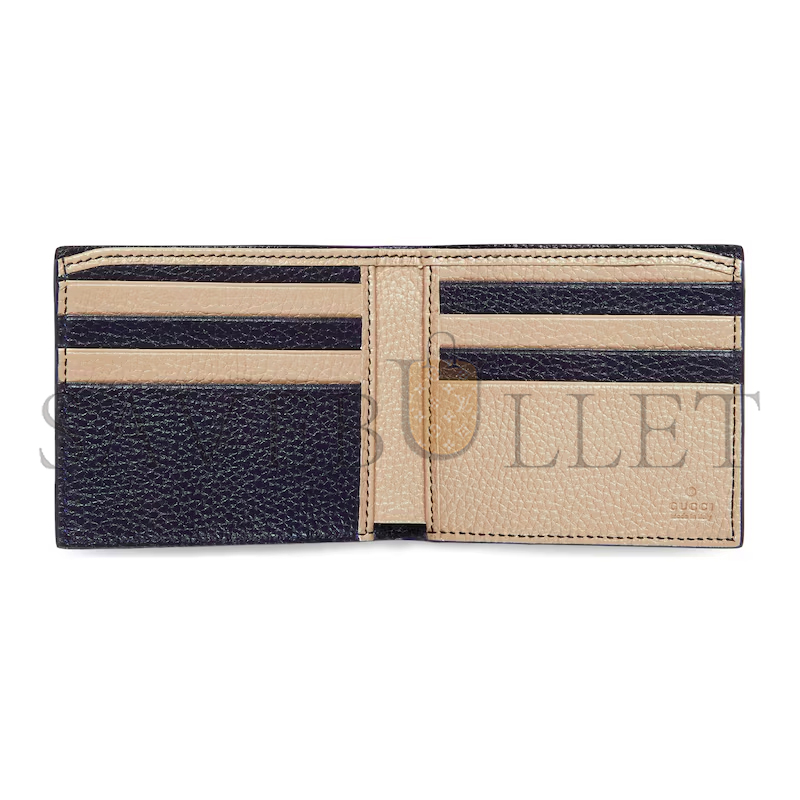 Gvc*1 oatmeal interior bi-fold wallet 817019 (21*9cm)