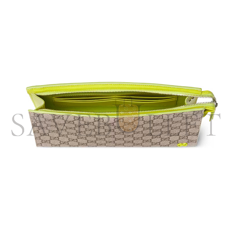 G*u*i bi-color small pouch 768255 (26*18*6cm)