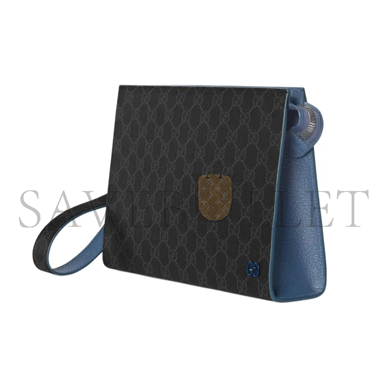 G*u*i gg pouch with gg detail 768255 (26*18*6cm)