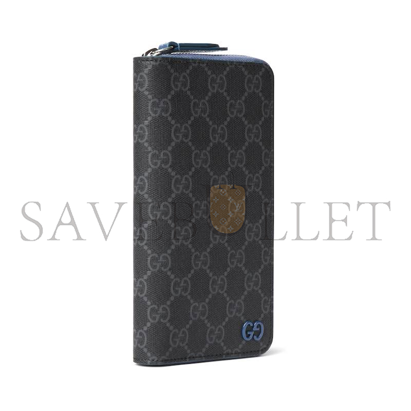 Gvc*1 bi-color zip around wallet ‎822051 (10*20*2.5cm)