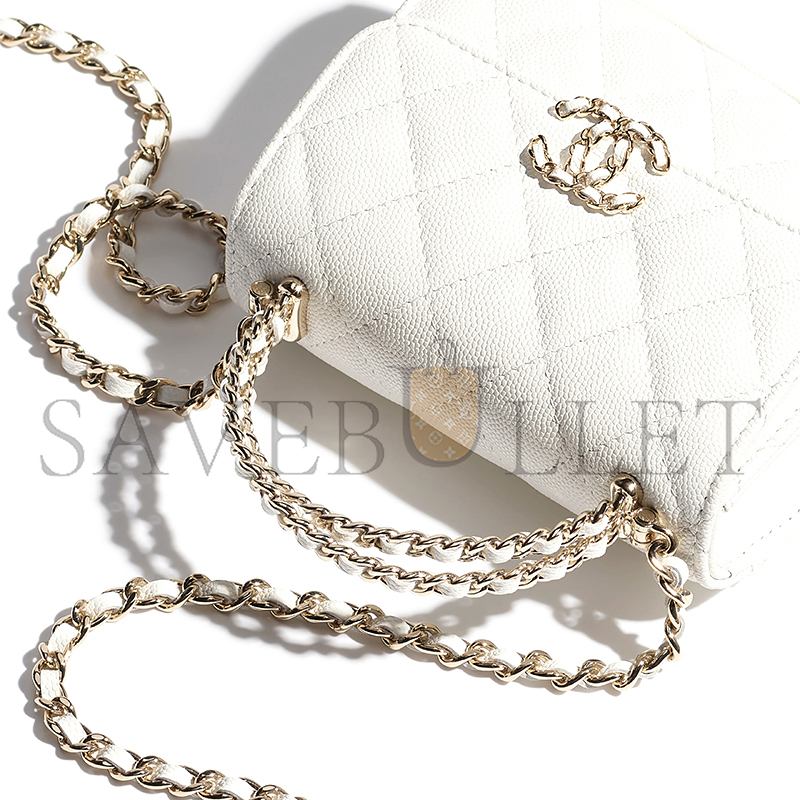 Ch*el clutch with chain ap3237 (14*11*6cm)