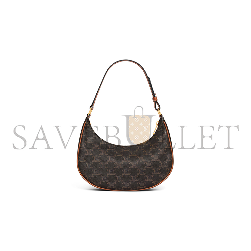 Ce**e ava bag in triomphe canvas and calfskin 193952bzj.04lu (23*14*7cm)