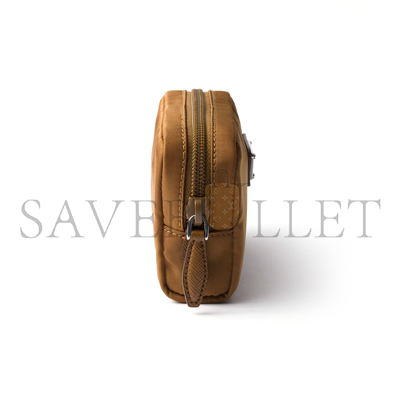 Pra*a micro re-nylon pouch 1nd339 (12.5*8*4cm)