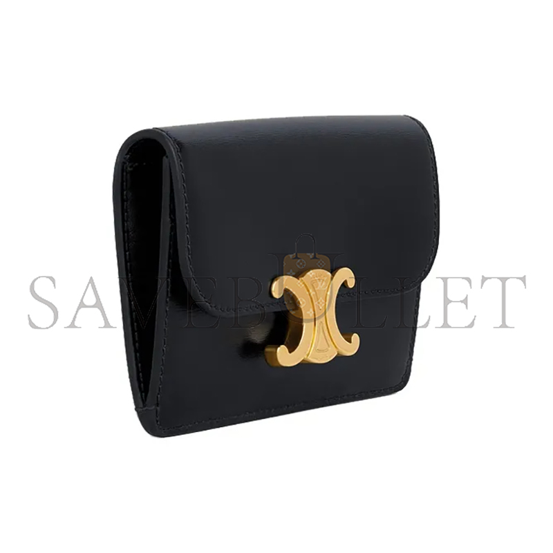 Ce1i*e card holder in triomphe cow leather 10i583dpv.38no (10.5*7cm)