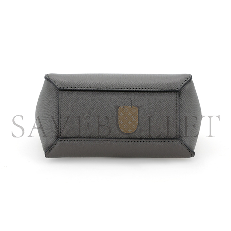 Ce**e pico belt tote in grained cowhide leather 194263zva.10dc (21*16*8cm)