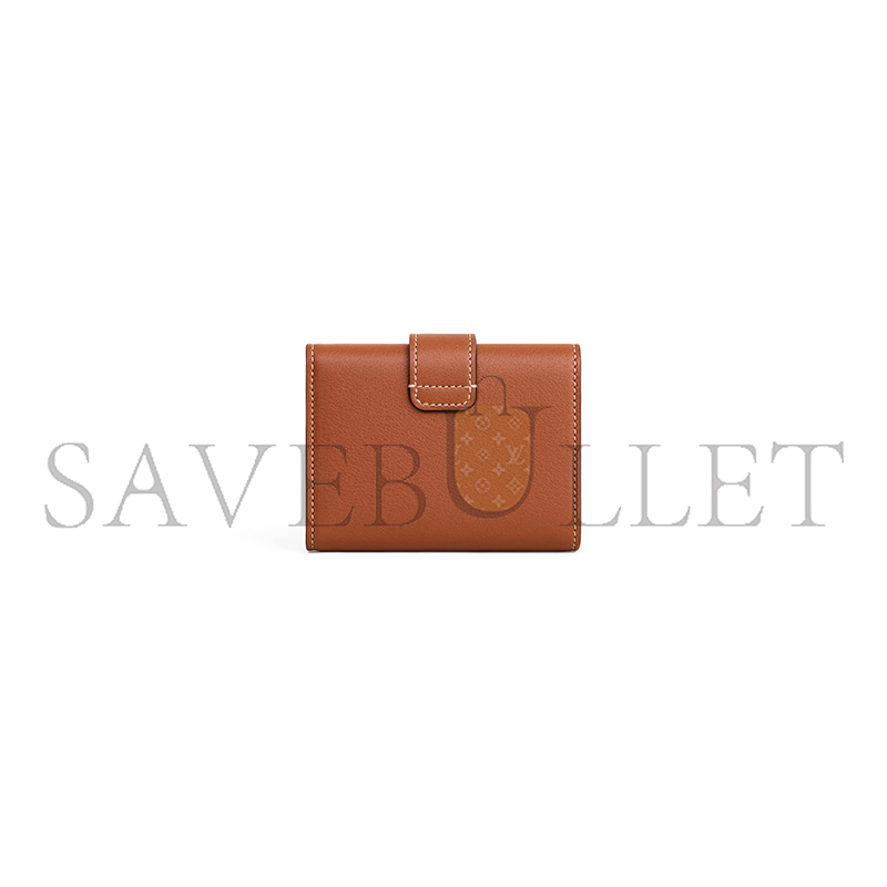 ce1i*e fine strap wallet nino in S*pple grained calfskin 10m963ghh.04lu (10.5*8*2cm)