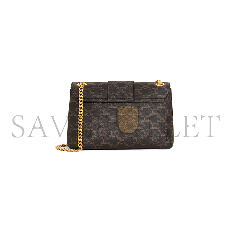 Ce**e medium Ce**e victoire bag in triomphe canvas 115852frh.04lu (25*15*8cm)