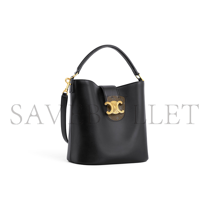 Ce**e medium bucket l0*ise in smooth calfskin 116613fx9.38no (28*24*16cm)