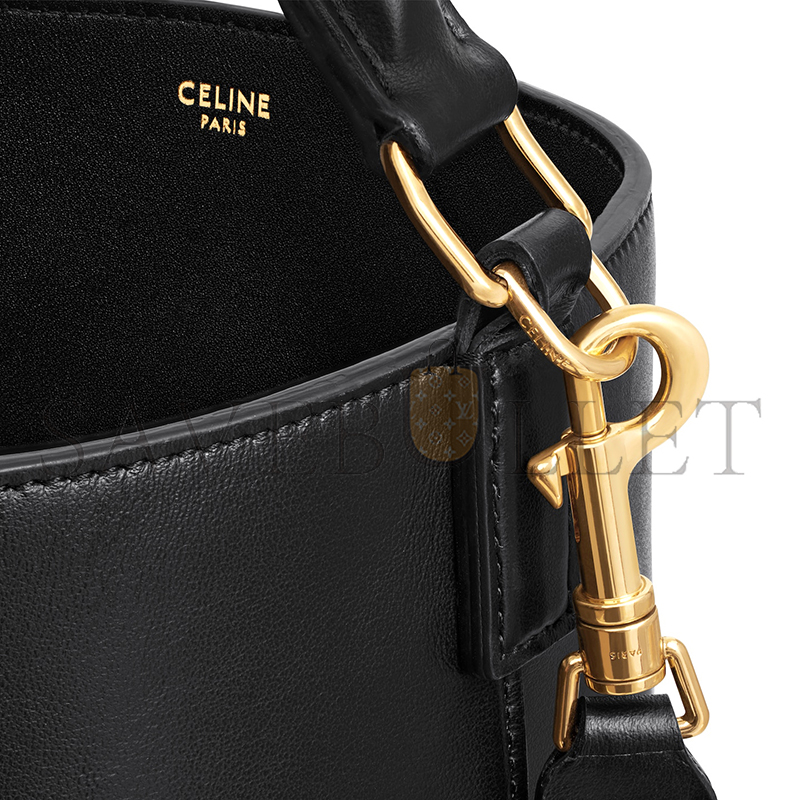 Ce**e medium bucket l0*ise in smooth calfskin 116613fx9.38no (28*24*16cm)